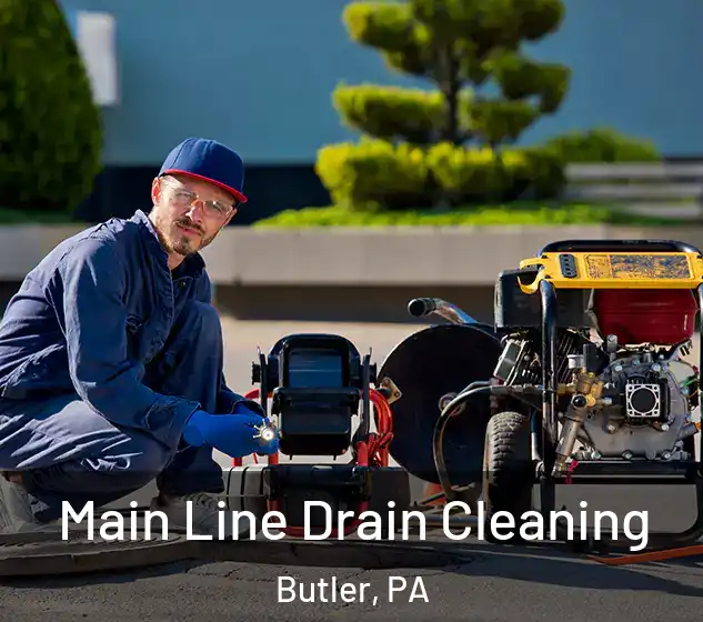  Main Line Drain Cleaning Butler, PA